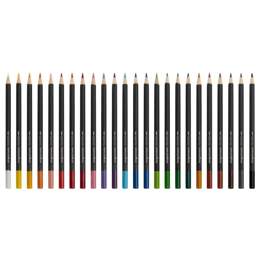 Eberhard-Faber - Artist Color watercoloured pencil round tin of 24