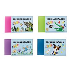 Eberhard-Faber - Eraser Colori with paper-sleeve 18x