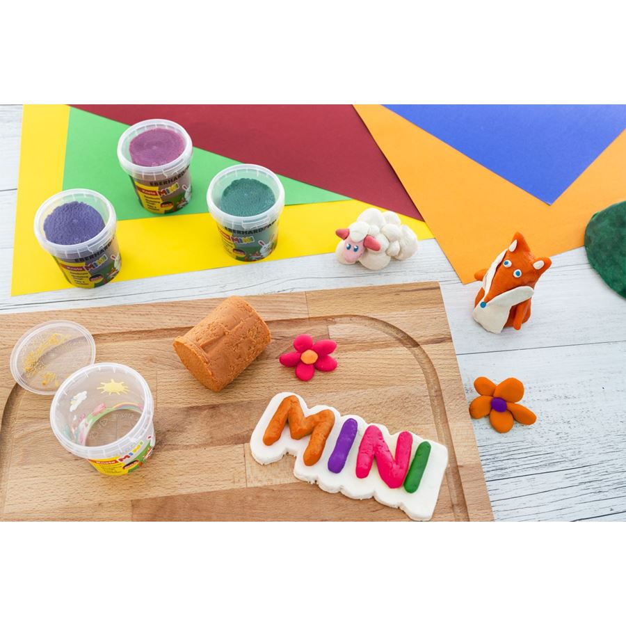 Eberhard-Faber - Mini Kids modelling dough special colours set of 4