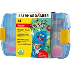 Eberhard-Faber - Winner Modelling clay plastic box of 14