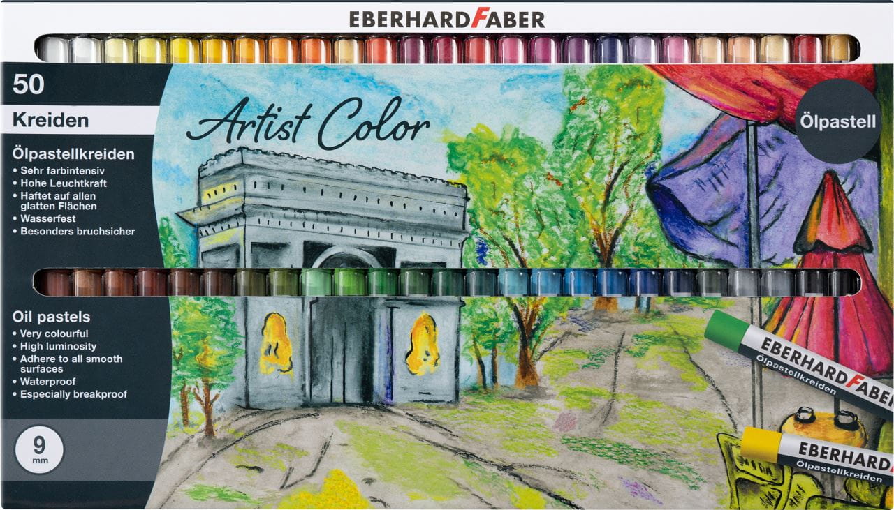 Eberhard-Faber - Oil Pastels Artist Color 50 colours