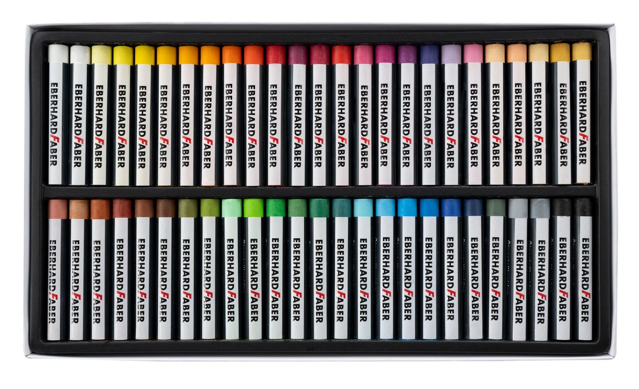 Eberhard-Faber - Artist Color Oil Pastels, cardbox of 50 colours