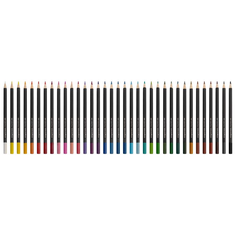 Eberhard-Faber - Artist Color watercoloured pencil round tin of 36