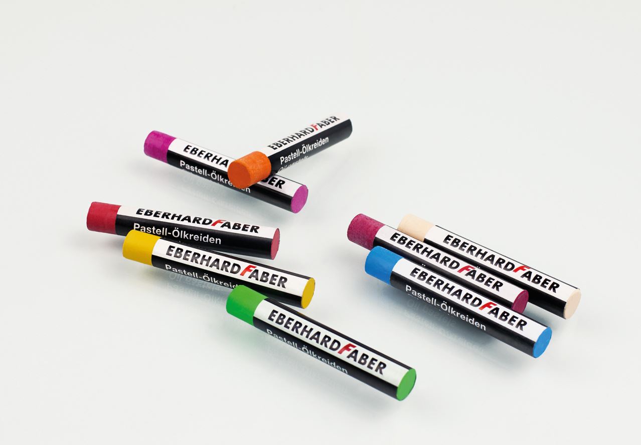 Eberhard-Faber - Artist Color oil pastel crayons cardboard box of 12