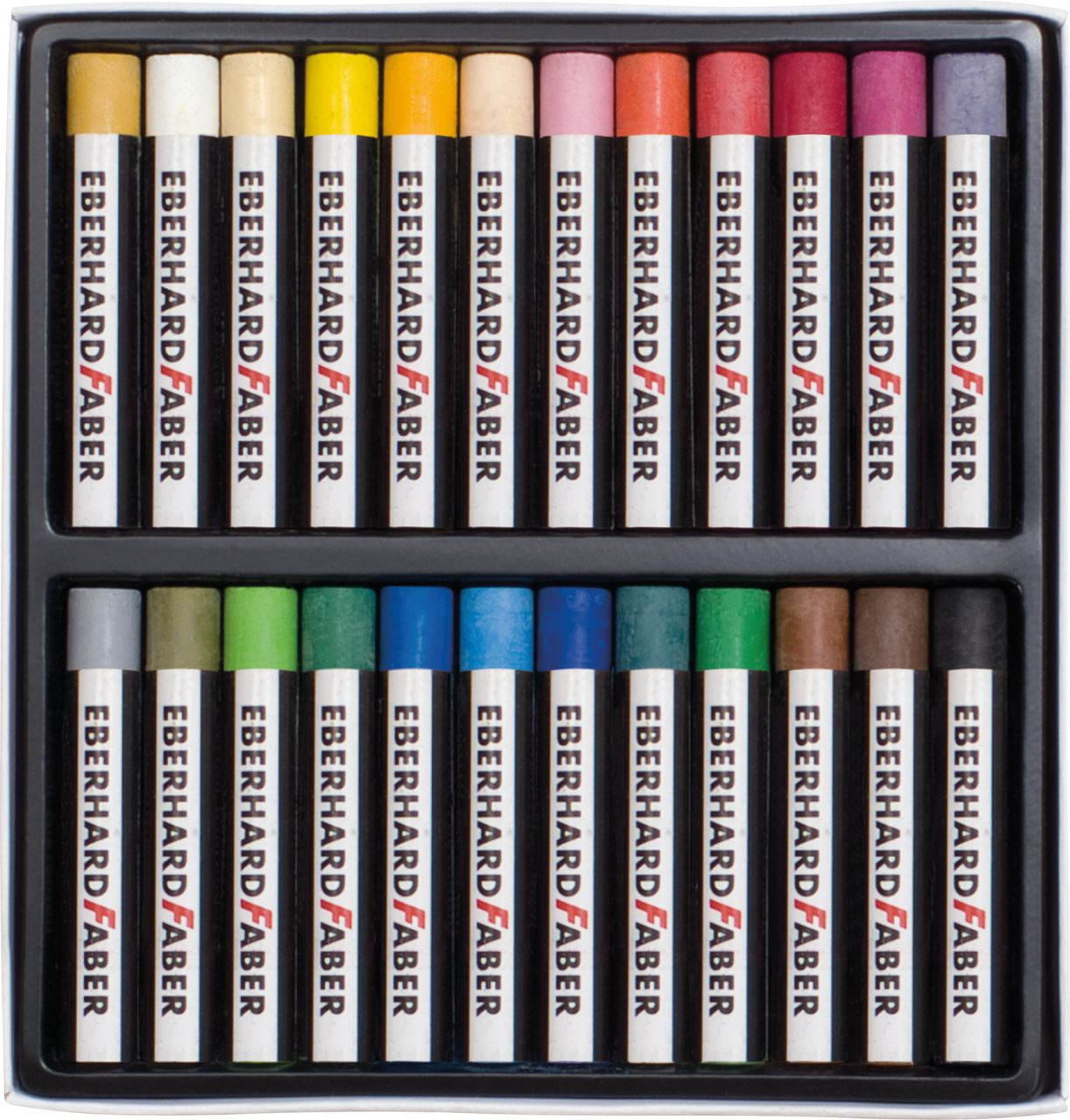 Eberhard-Faber - Artist Color oil pastel crayons cardboard box of 24
