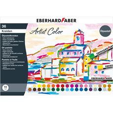 Eberhard-Faber - Artist Color oil pastel crayons cardboard box of 36