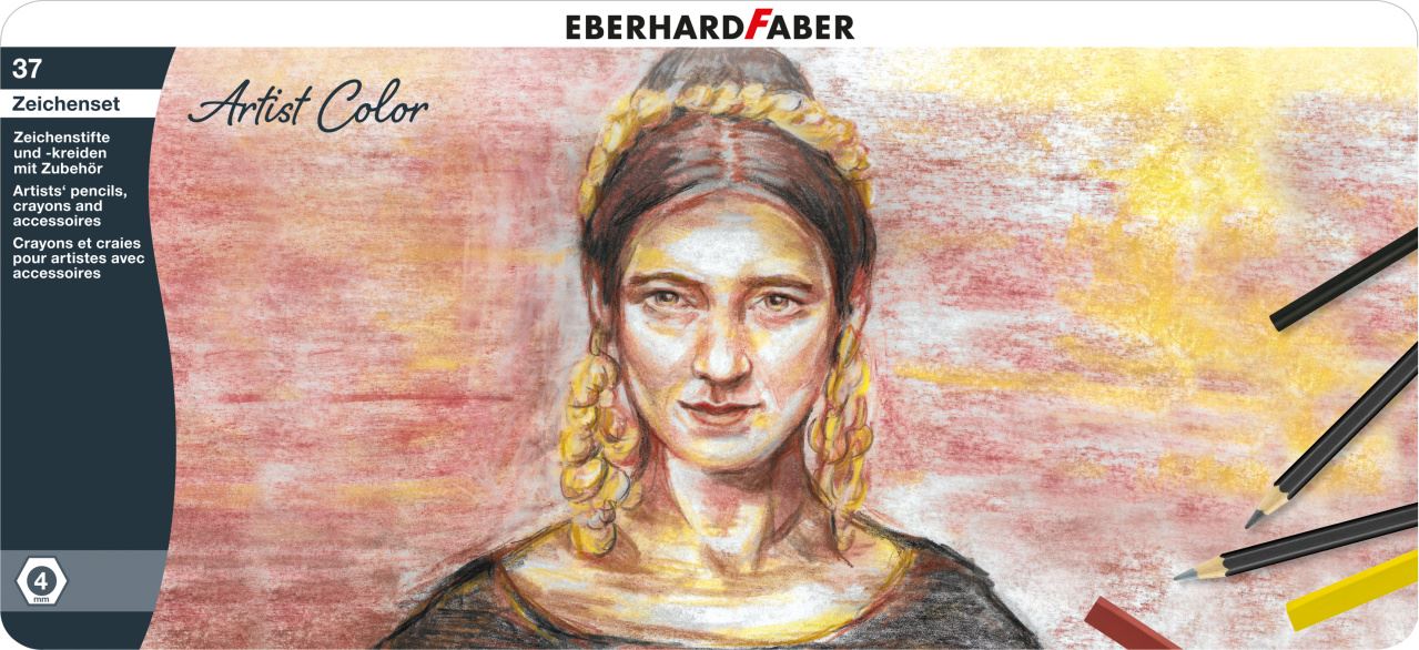 Eberhard-Faber - Artist Color drawing pencil set of 37