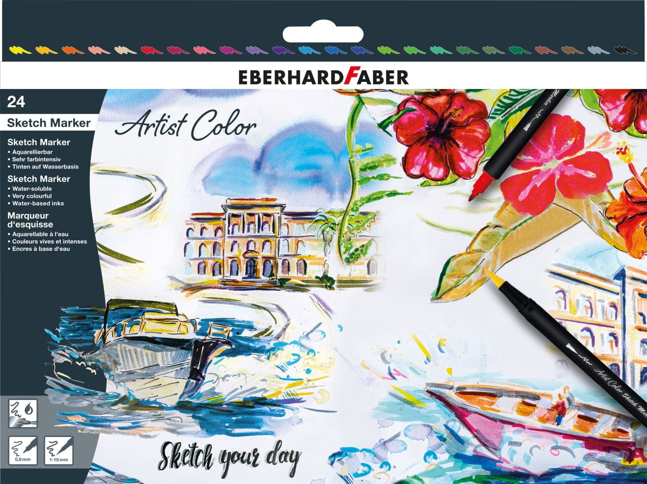 Eberhard-Faber - Sketch Marker Artist Color 24 pcs