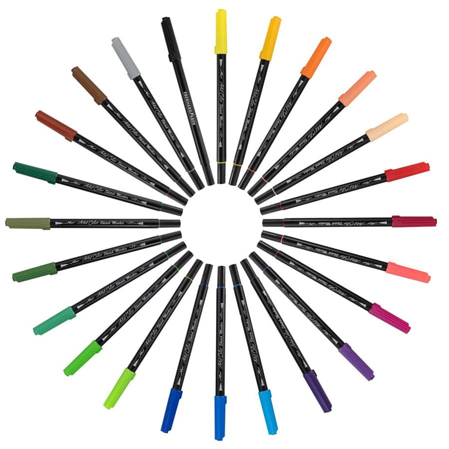Eberhard-Faber - Artist Color Sketch Marker, cardboard box of 24 colours