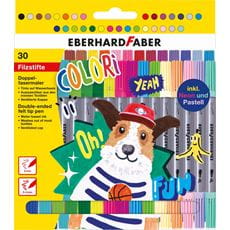 Eberhard-Faber - Felt-tip pen Colori double 30x