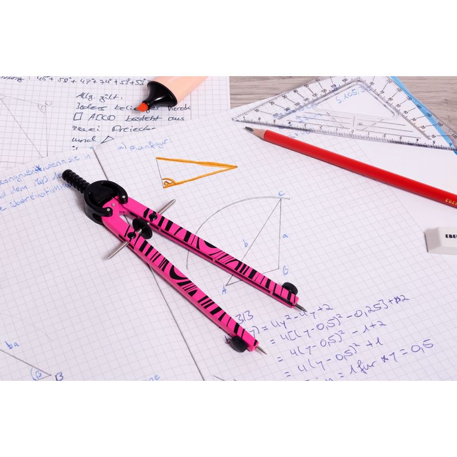 Eberhard-Faber - Quick set compass, neon pink