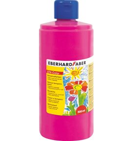 Eberhard-Faber - EFA Color Tempera 500 ml bottle, pink carmine