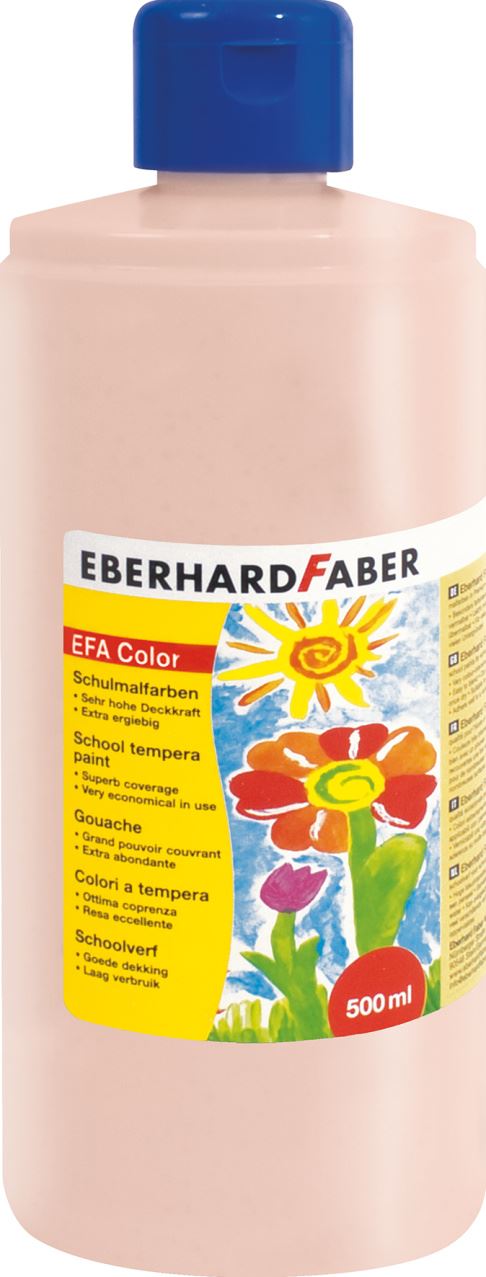 Eberhard-Faber - EFA Color Tempera 500 ml bottle, beige red