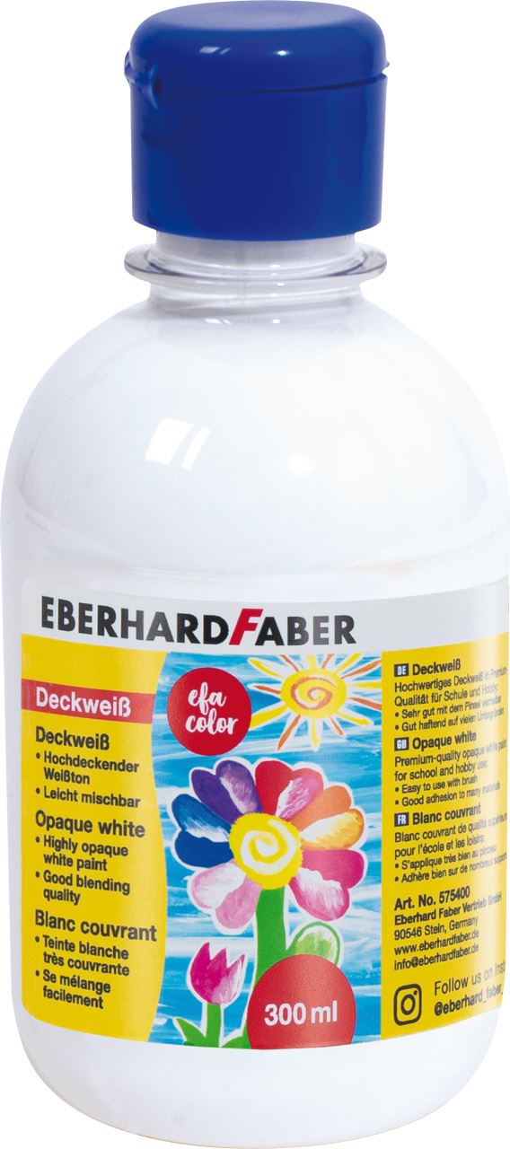Eberhard-Faber - EFA Color opaque white 300ml bottle