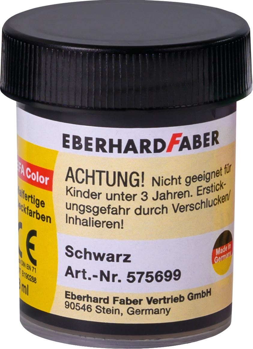 Eberhard-Faber - EFA Color opaque colour 18 ml, black