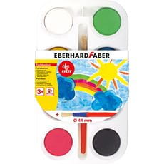 Eberhard-Faber - EFA Color paint box of 8 colour tablets 44 mm