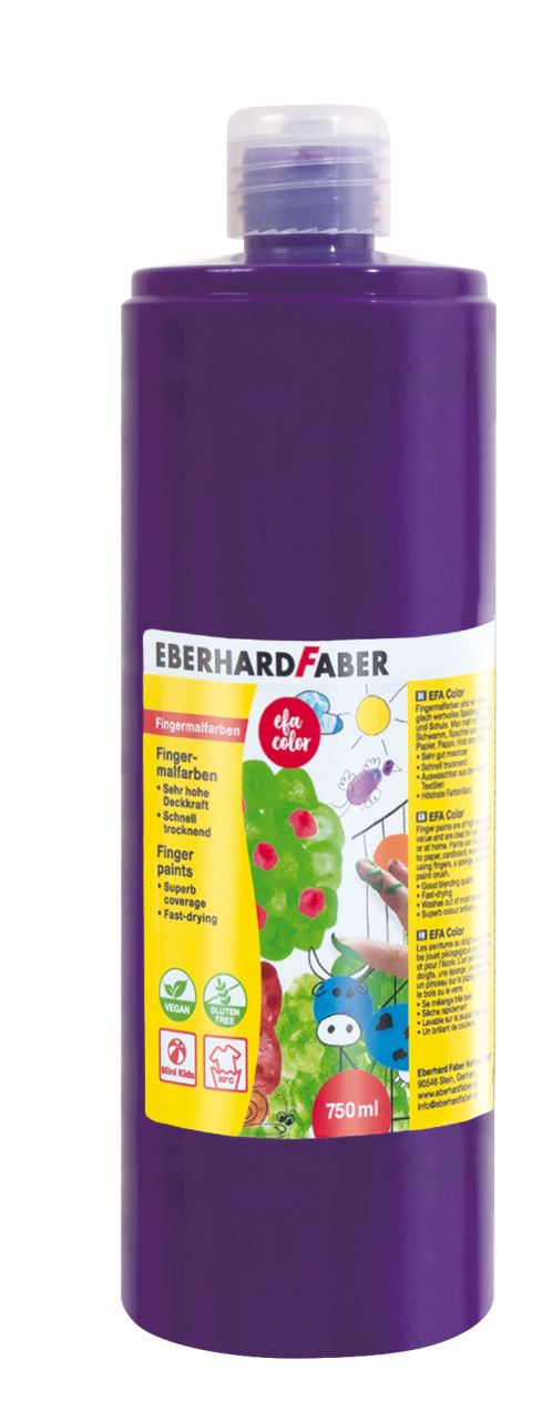 Eberhard-Faber - EFA Color Finger paints 750 ml, purple violet