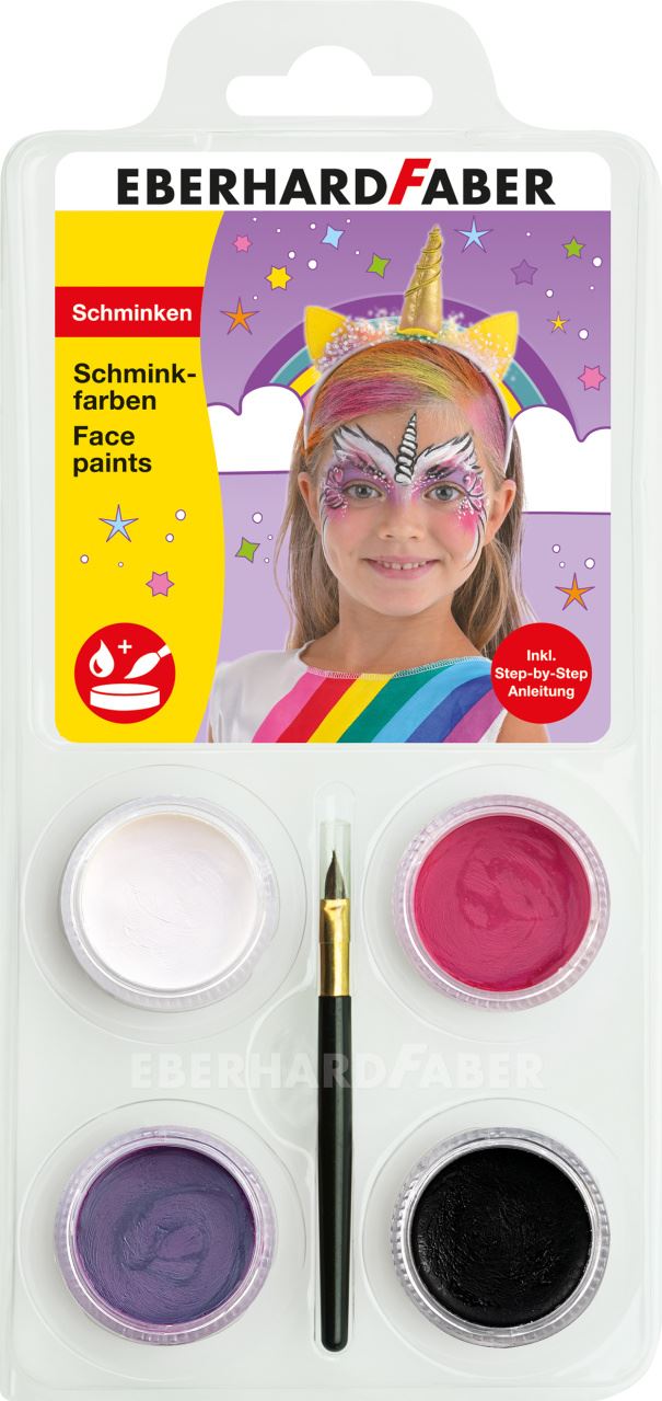 Eberhard-Faber - Face paints set unicorn