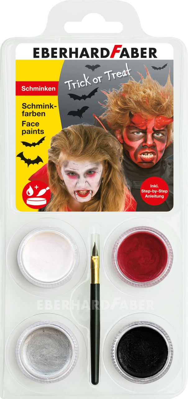 Eberhard-Faber - Face paints set devil/dracula girl