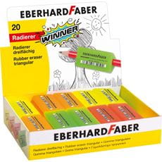Eberhard-Faber - Winner Eraser neon triangular