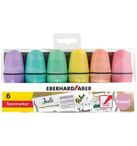 Eberhard-Faber - Mini Highlighter pastel box of 6