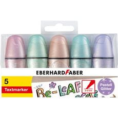 Eberhard-Faber - Highlighter mini glitter pastel box of 5