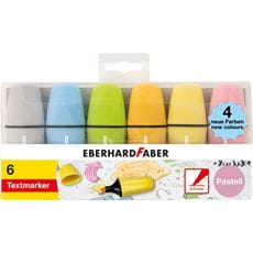 Eberhard-Faber - Highlighter mini pastel nr.II box of 6