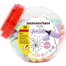 Eberhard-Faber - Highlighter mini pastel box of 30