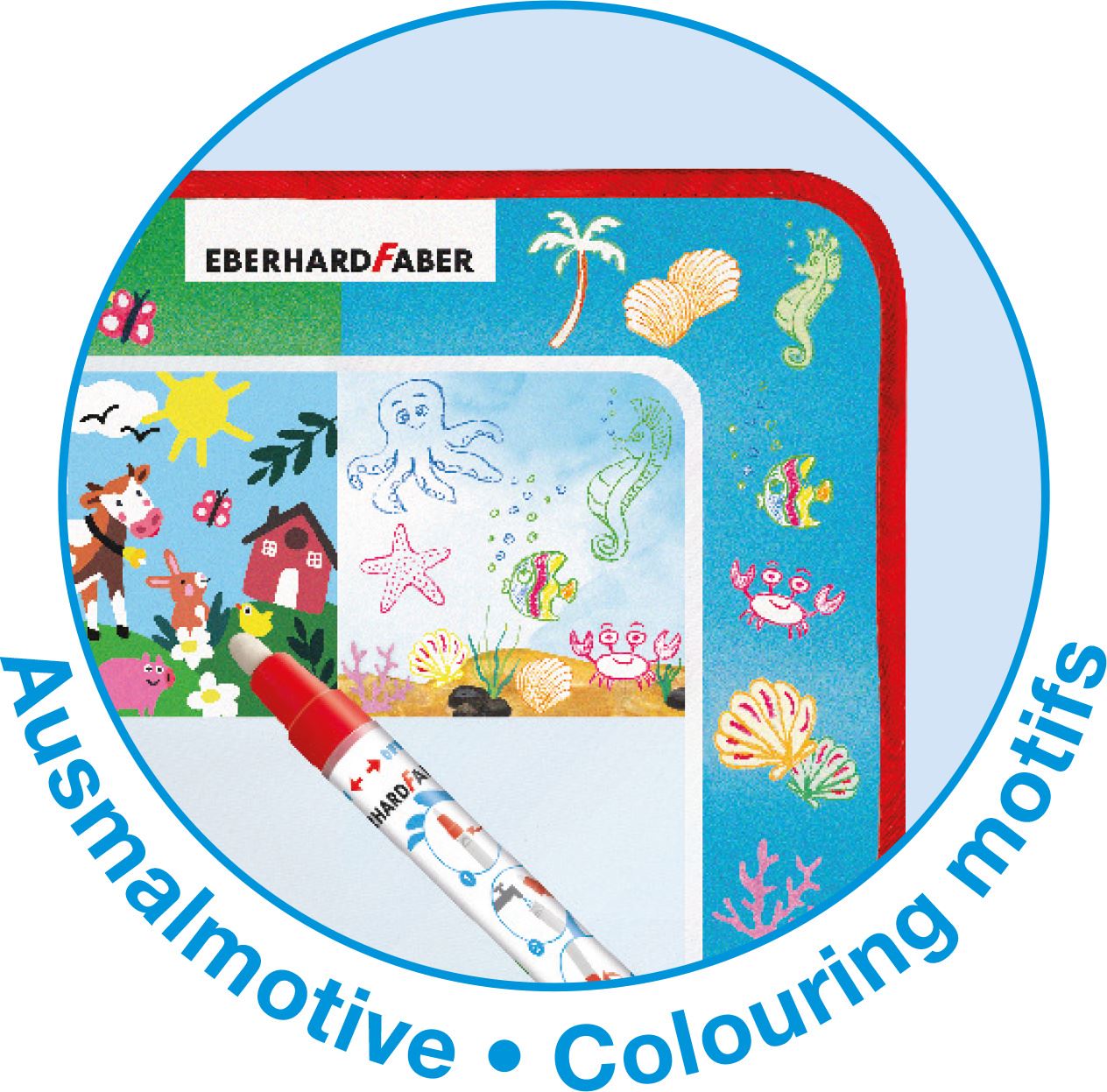 Eberhard-Faber - Aqua fun colouring mat