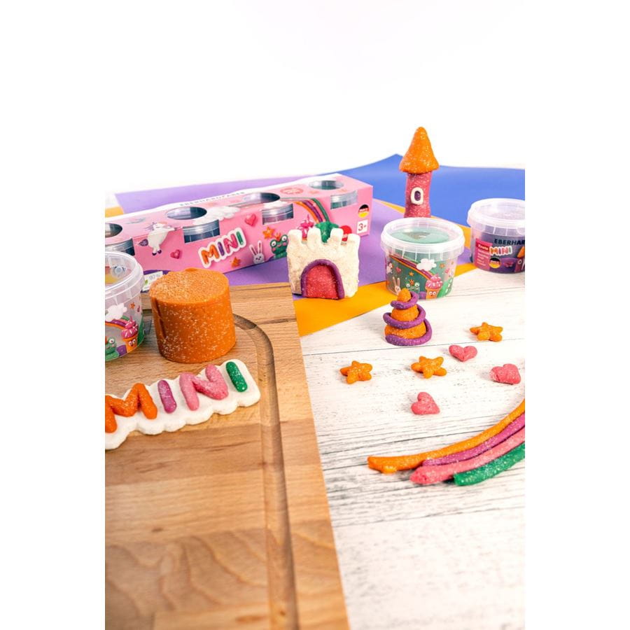 Eberhard-Faber - Mini Kids modelling dough glitter colours set of 4
