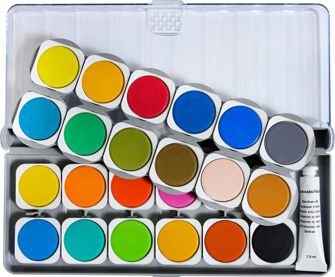 Eberhard-Faber - Winner paint box, 24 colours