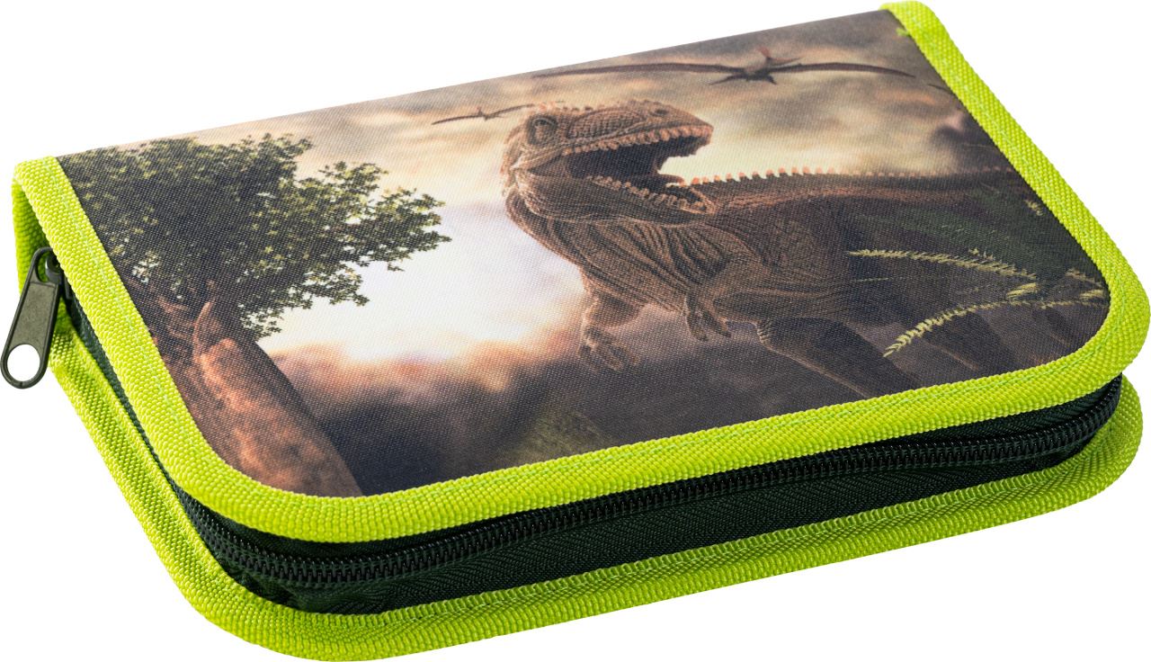 Eberhard-Faber - Pencil case dino filled with 42 items