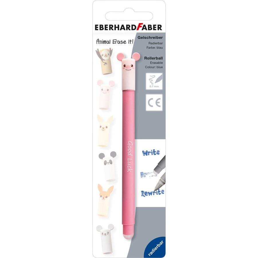 Eberhard-Faber - Gel roller Erase it! erasable BC assort.