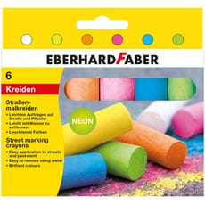 Eberhard-Faber - Street marking crayon Neon 6 pcs.