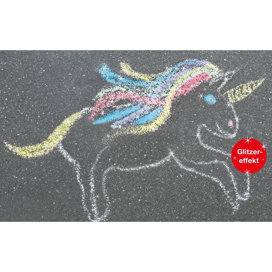 Eberhard-Faber - Unicorn street marking crayons 6 pcs.