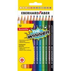Eberhard-Faber - THE Winner coloured pencil box of 12