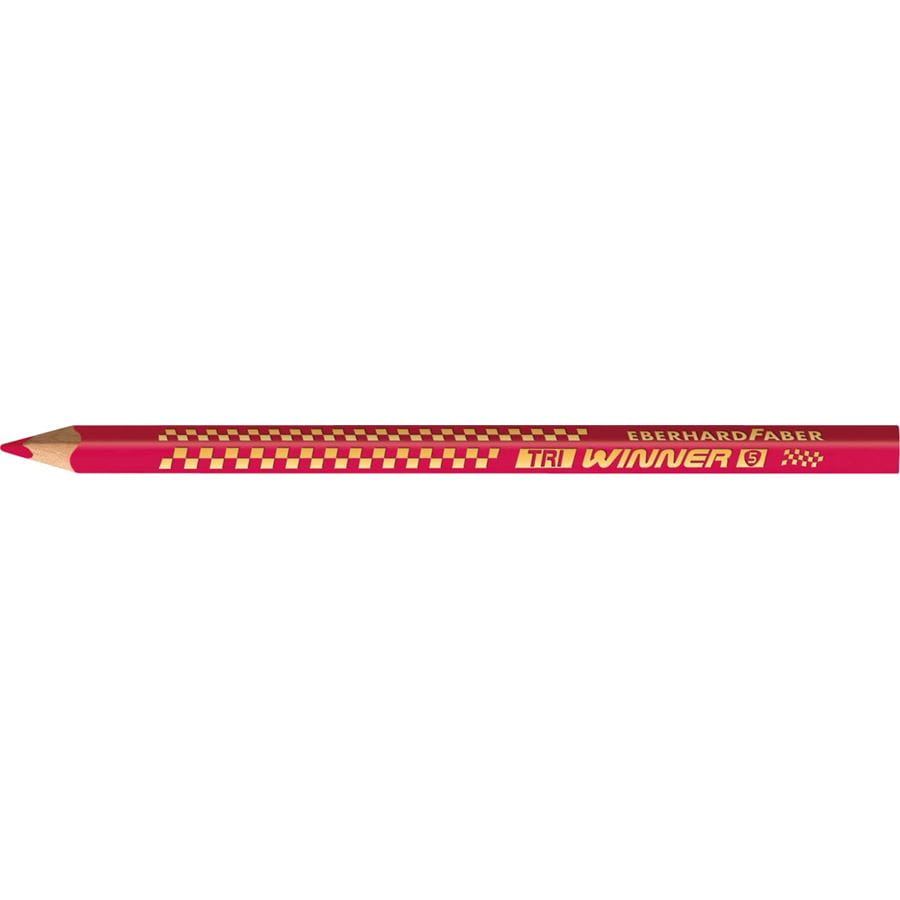 Eberhard-Faber - TRI Winner coloured pencil permanent carmine