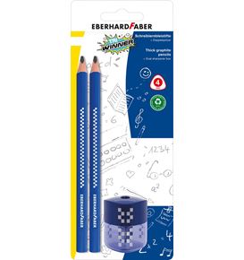 Eberhard-Faber - Graphite pencil Tri Winner+sharpener bc