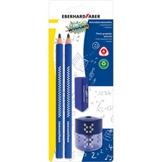 Eberhard-Faber - Graphite pencil Tri Winner + sharpener + eraser bc