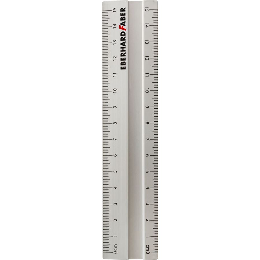 Eberhard-Faber - Aluminium ruler 15 cm wide BC
