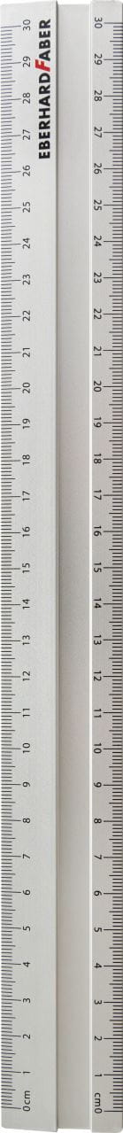 Eberhard-Faber - Aluminium ruler 30 cm wide BC