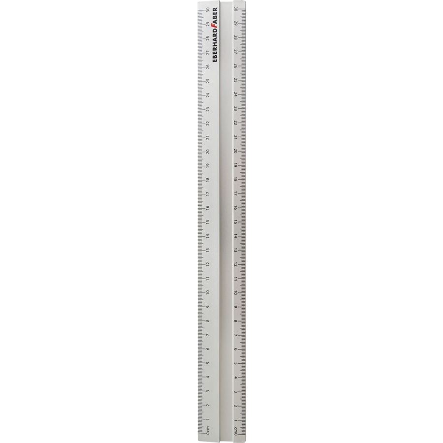 Eberhard-Faber - Aluminium ruler 30 cm wide BC