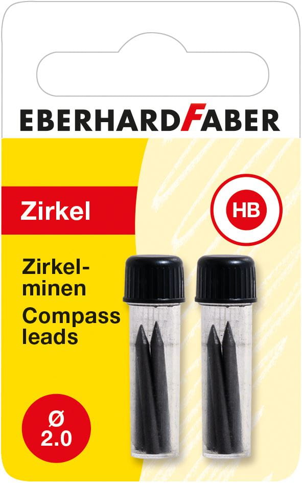 Eberhard-Faber - Compass leads 2 mm HB 2x 4 pcs.