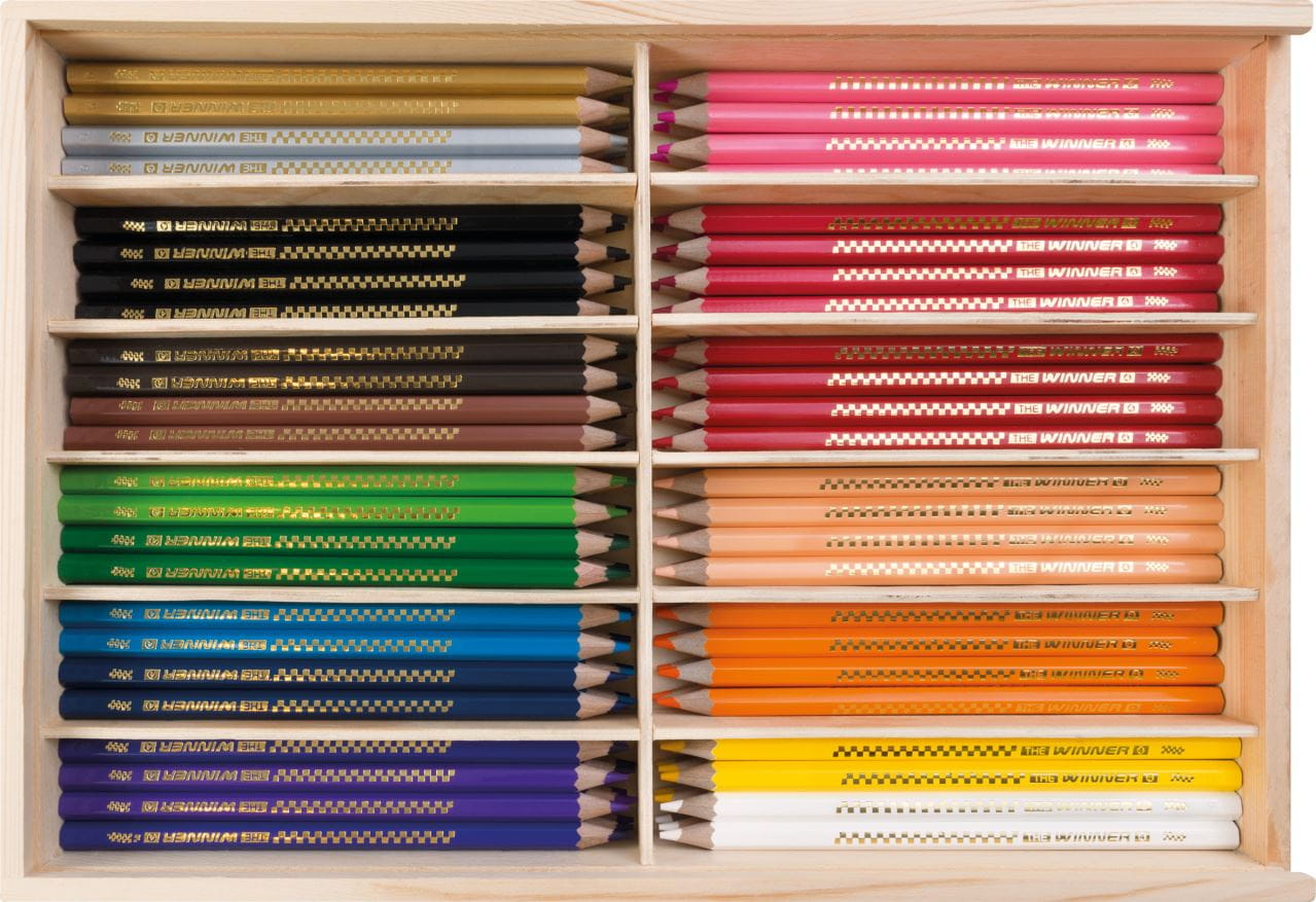 Eberhard-Faber - THE Winner coloured pencil box of 144