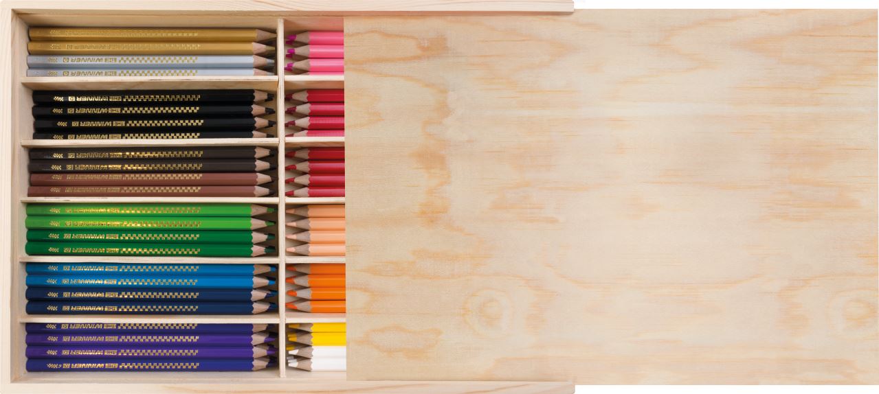 Eberhard-Faber - THE Winner coloured pencil box of 144