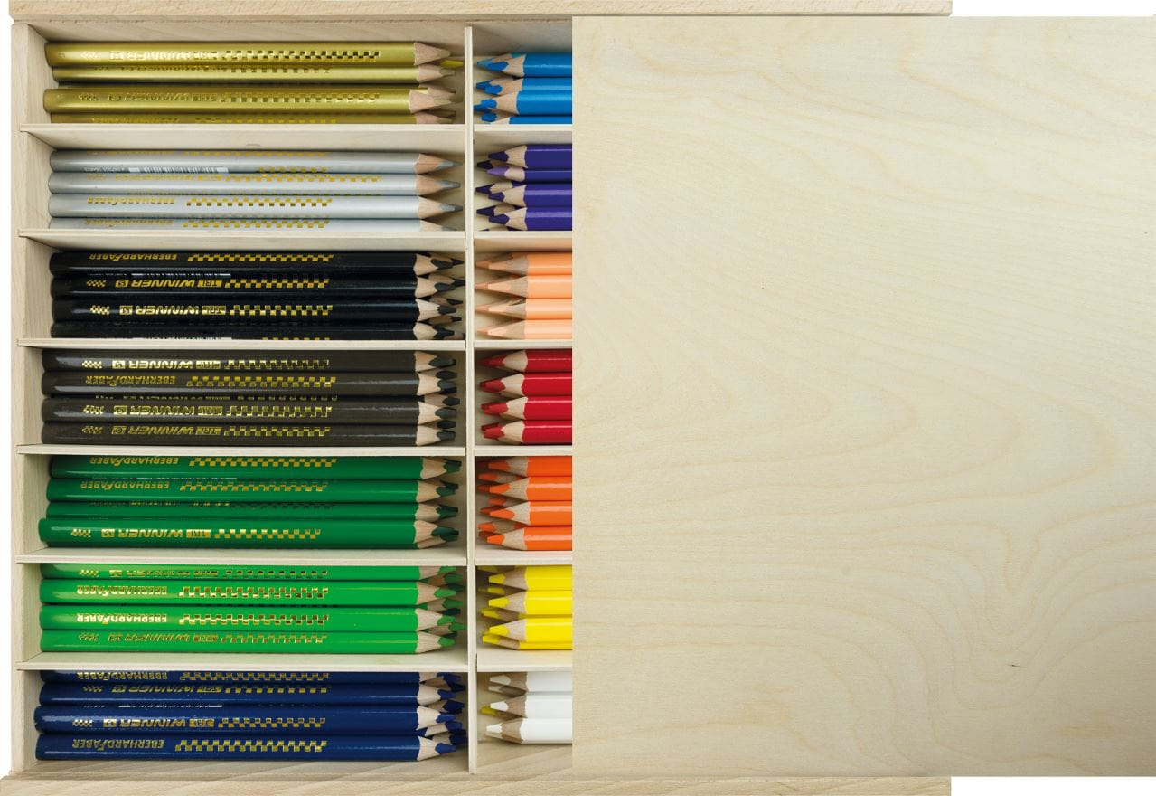 Eberhard-Faber - TRI Winner coloured pencil box of 114