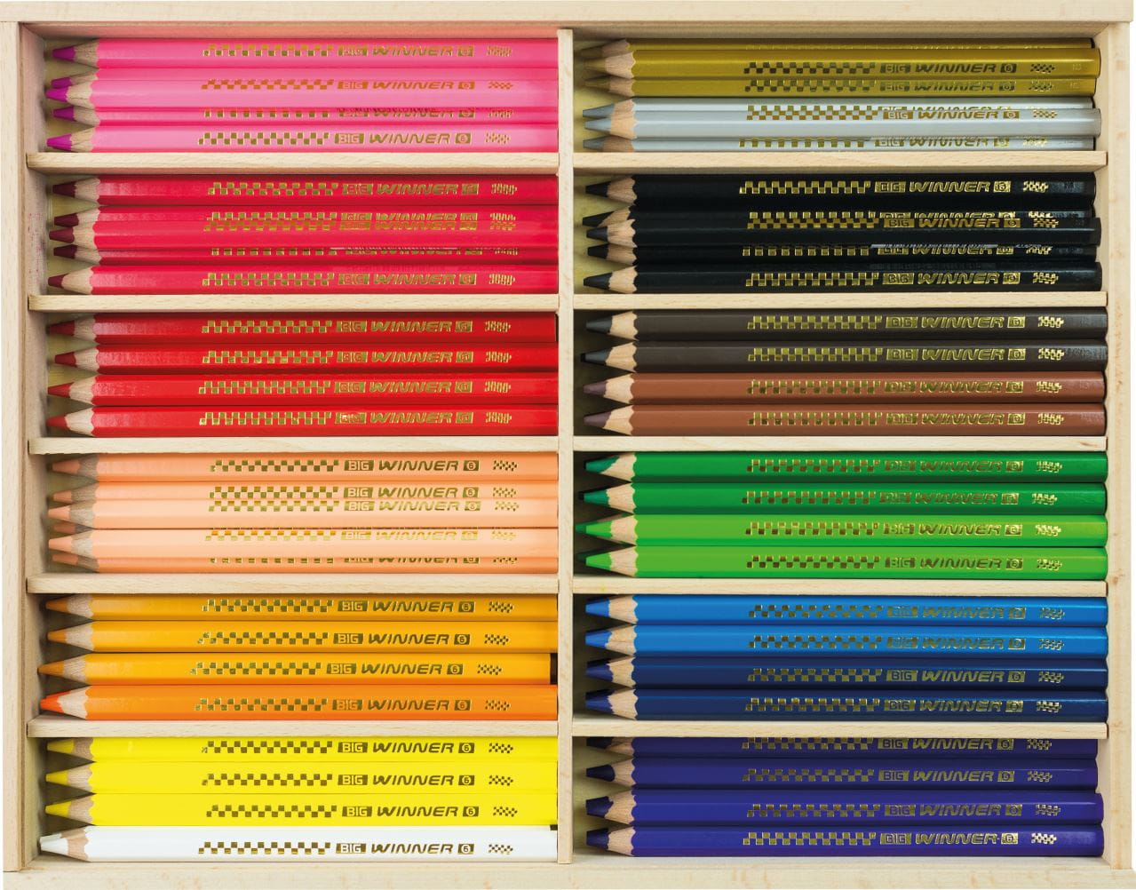Eberhard-Faber - BIG Winner coloured pencil 96 Display
